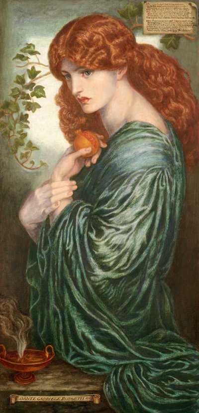 Proserpine by Dante Gabriel Charles Rossetti